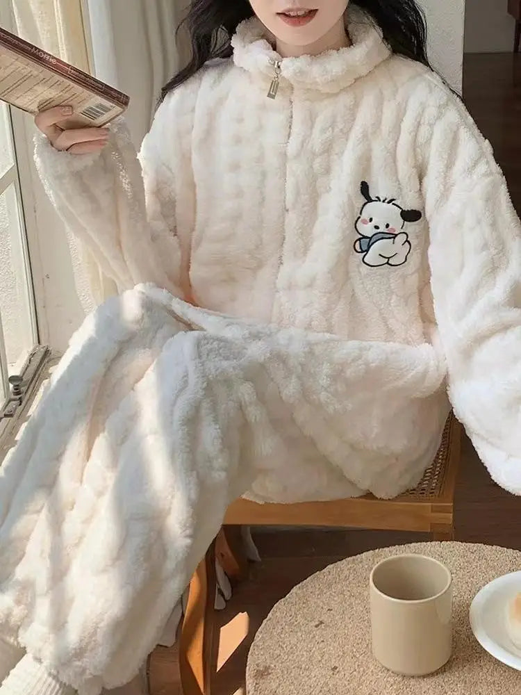 Plush Hello Kitty Pajama Set!