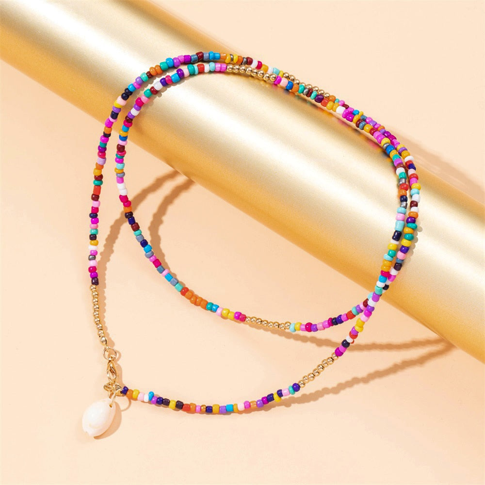 Beaded Pearl Mix and Match Choker