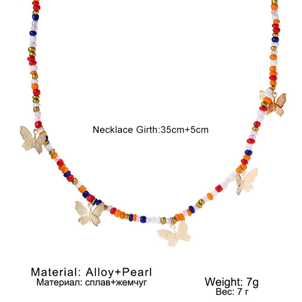 Beaded Pearl Mix and Match Choker