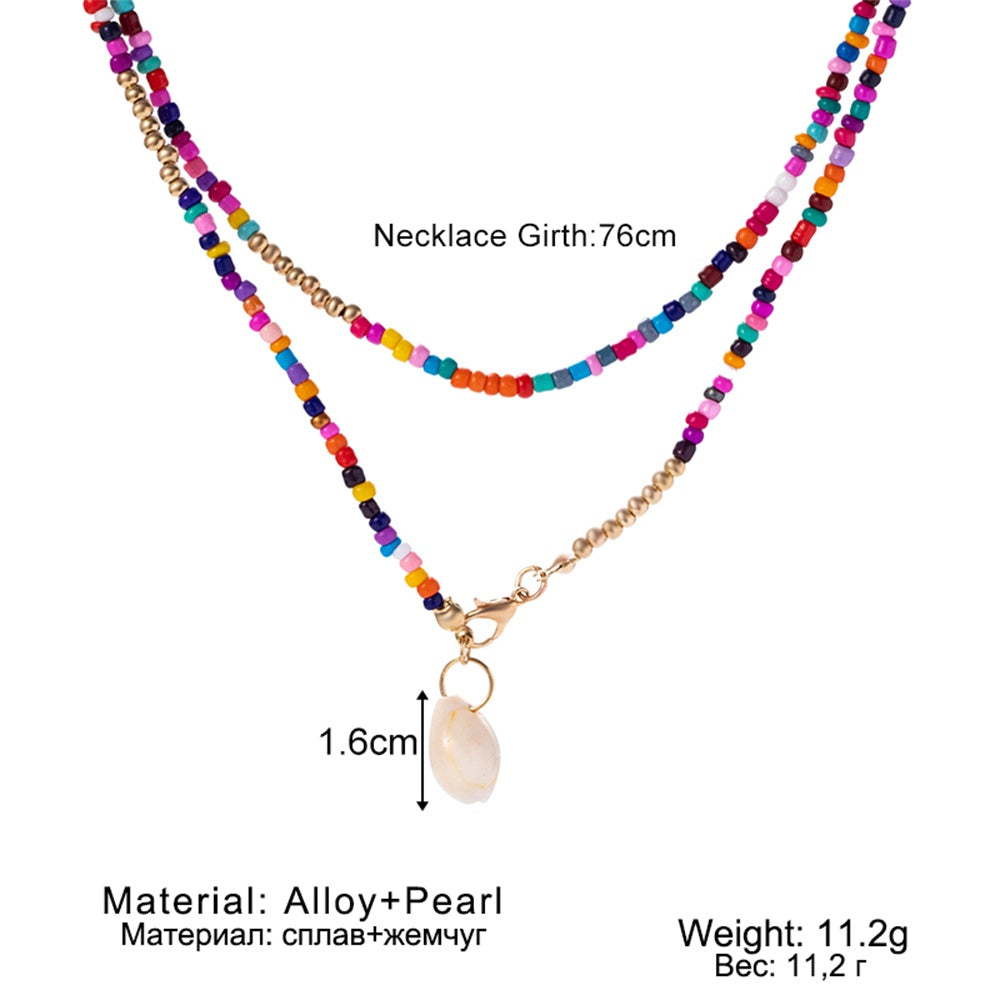 Beaded Pearl Mix and Match Choker