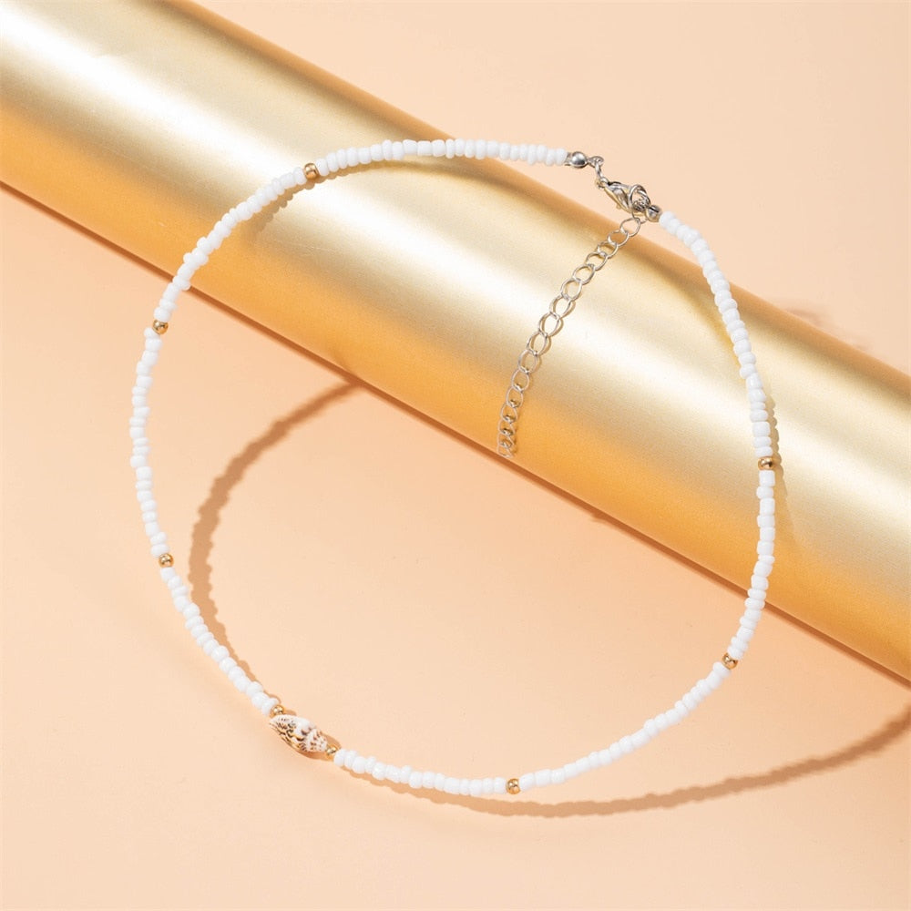 Beaded Pearl Mix and Match Choker