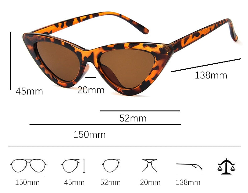 Sassy Cat Eye Sunglasses