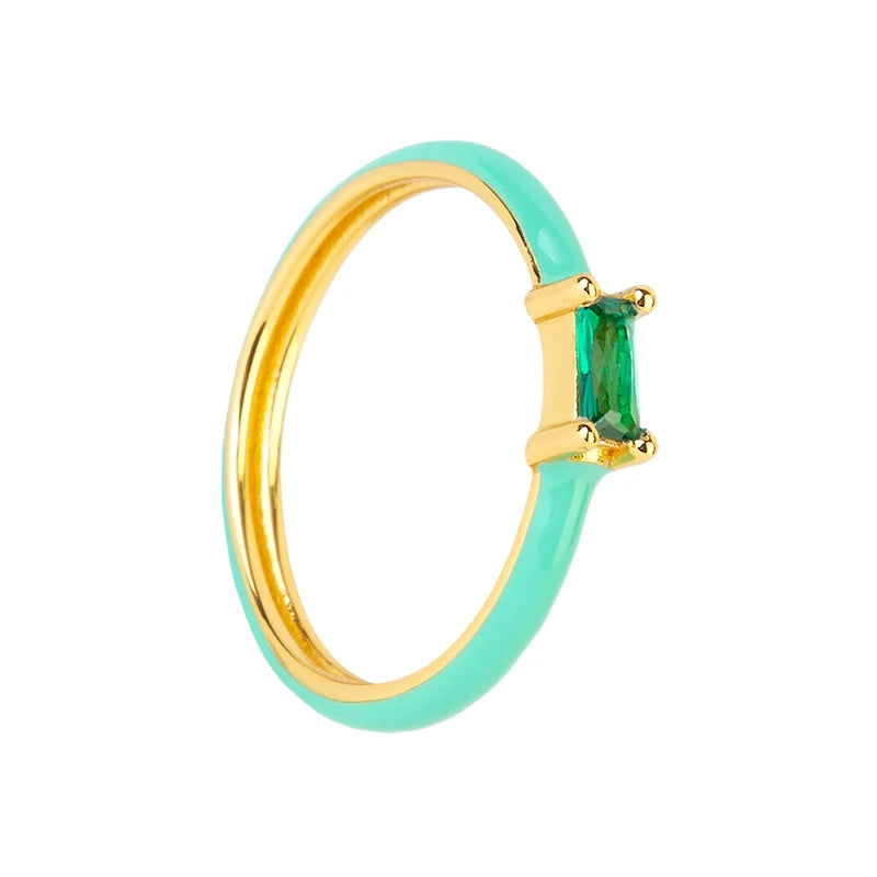Playful Color Ring Bands