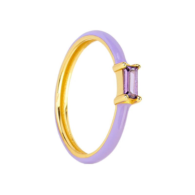 Playful Color Ring Bands