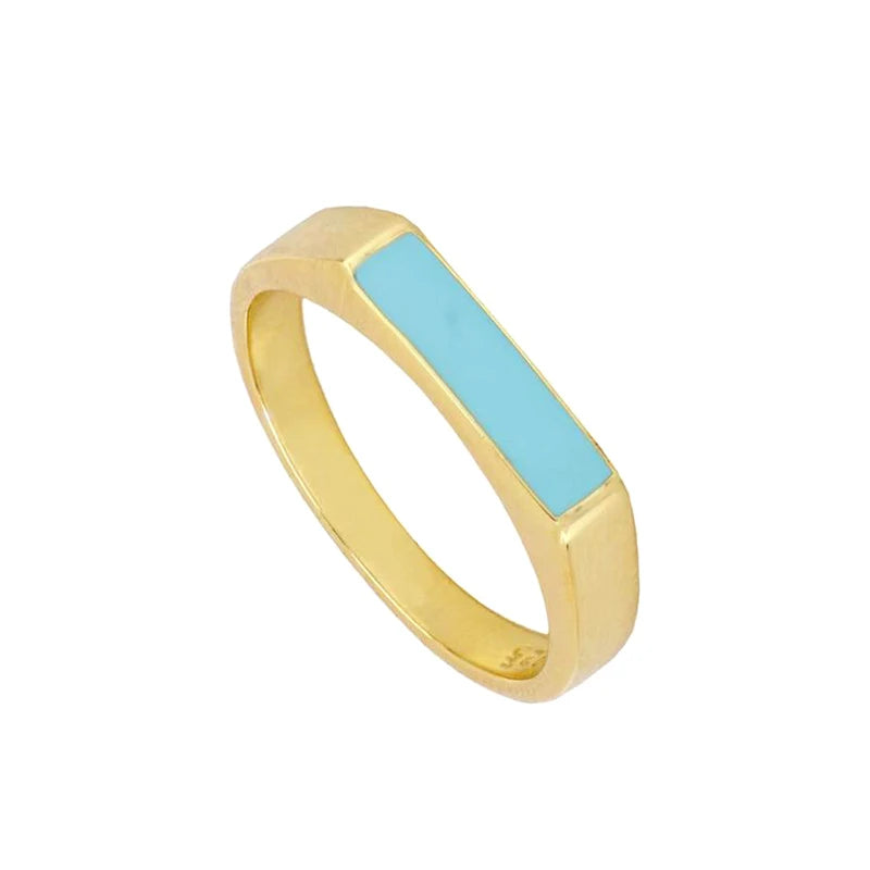 Playful Color Ring Bands