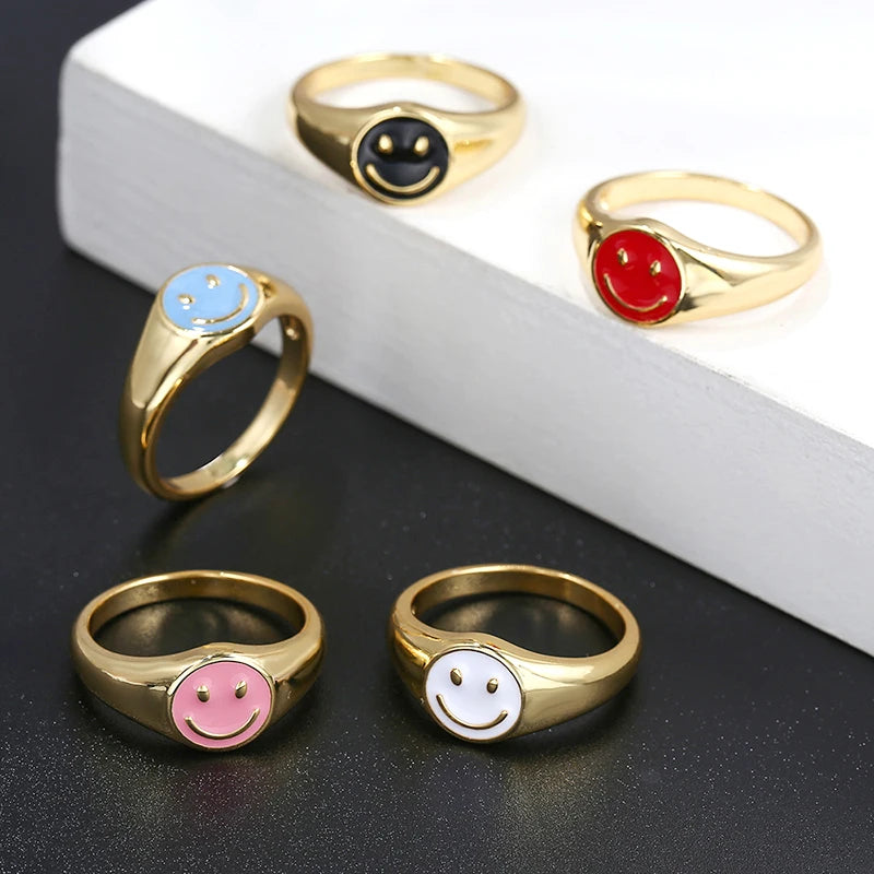 Playful Color Ring Bands