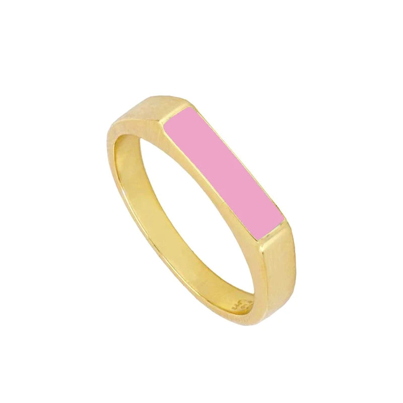Playful Color Ring Bands