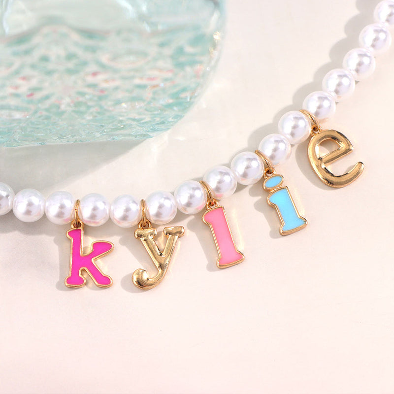 Custom Pearl Candy Necklace