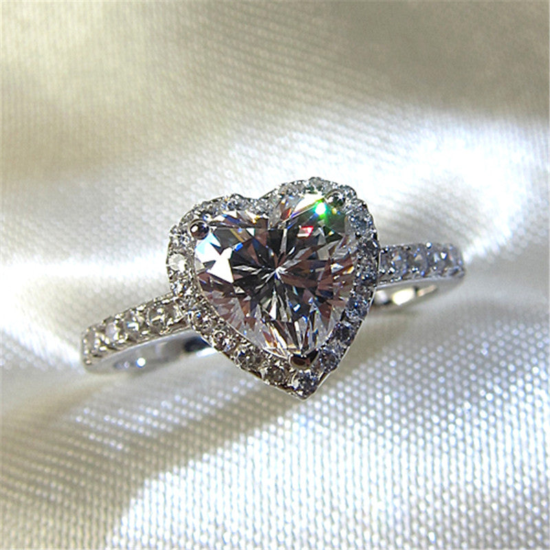 Heart Crystal Ring main image 0