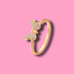 Touch of Glam Butterfly Ring
