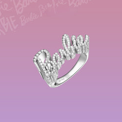 Barbiecore Sterling Silver Ring