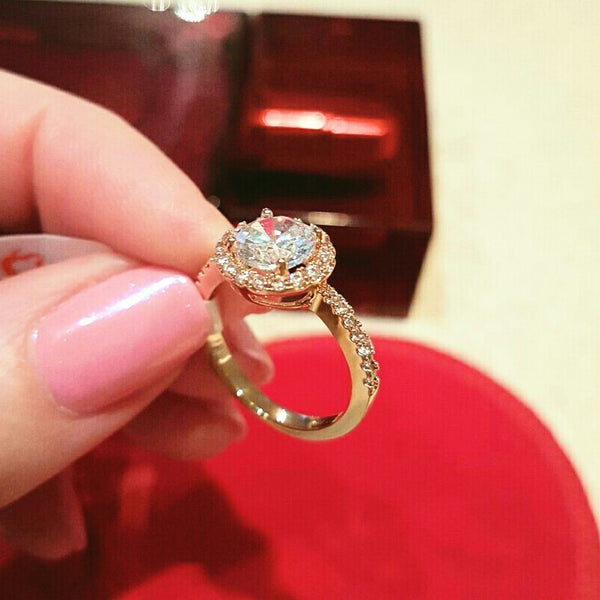 Classy Fall in Love Ring