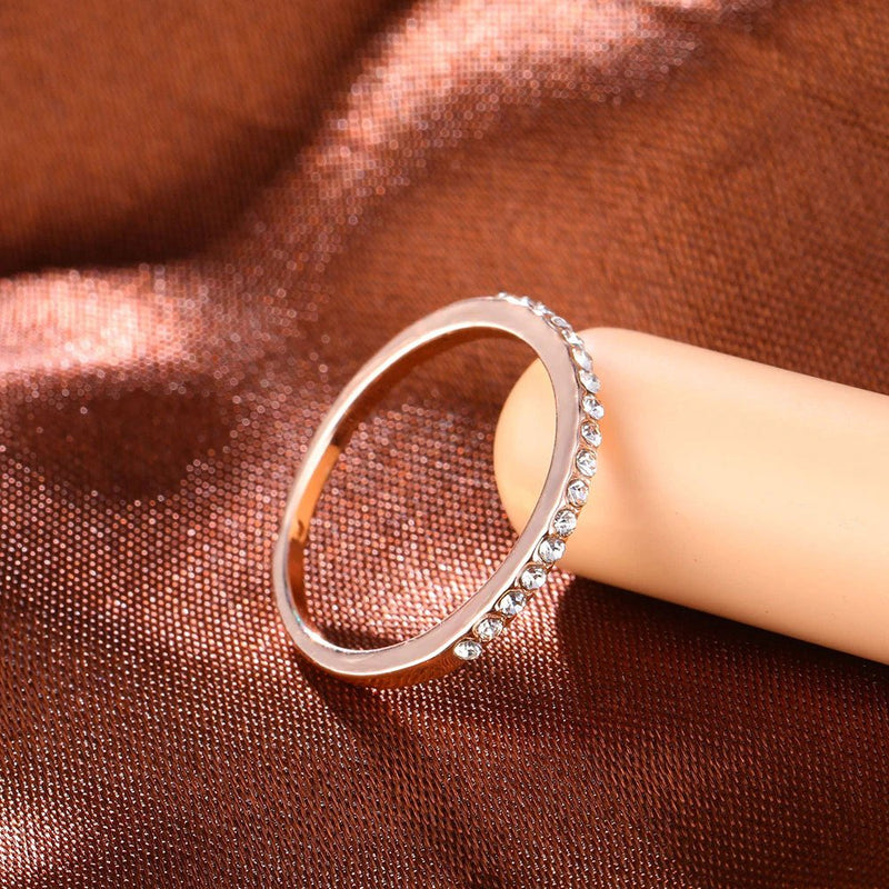 Crystal Promise Ring