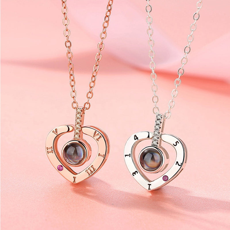 "I love you" Heart Necklace