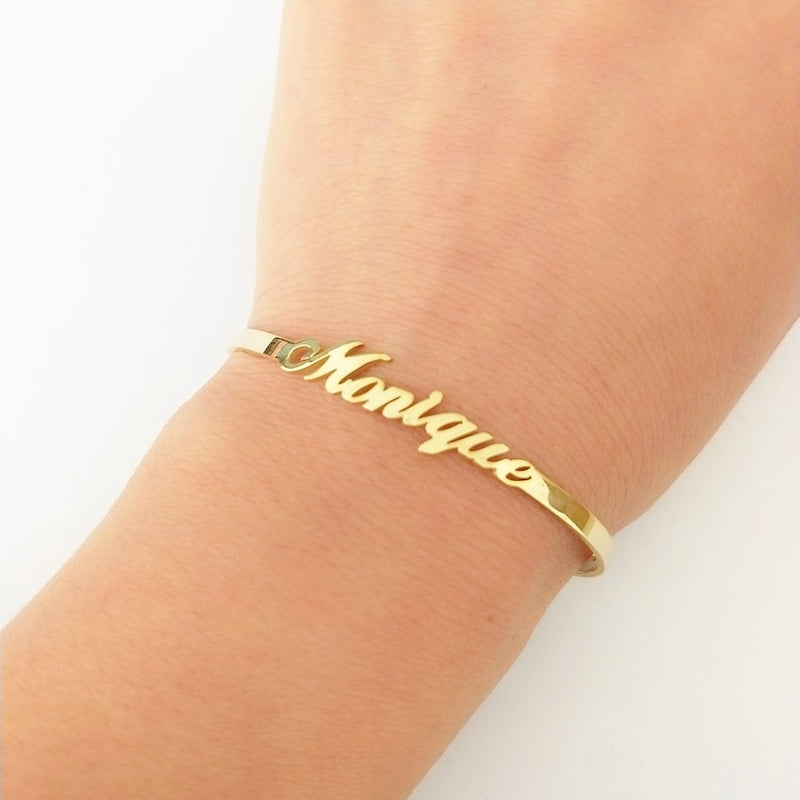 Personalized Name Bangles