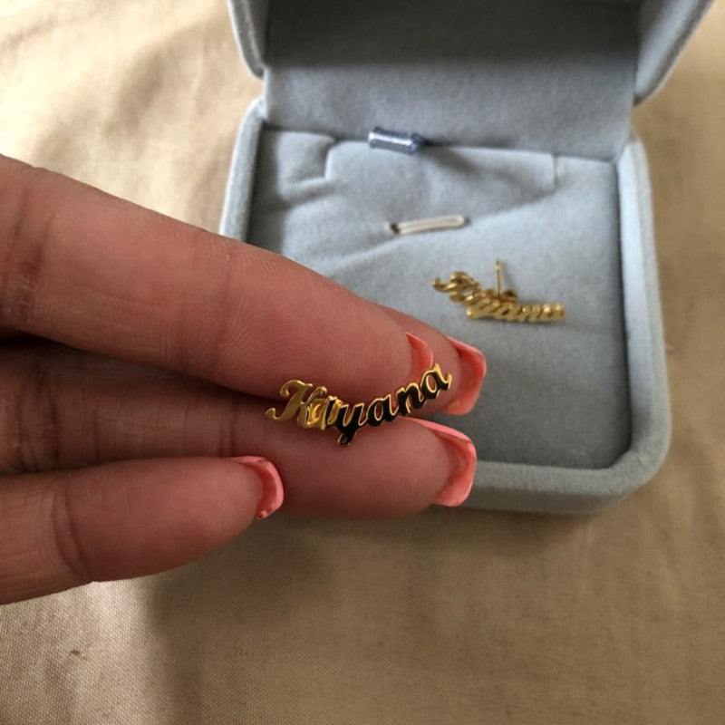 Custom Angel Earrings