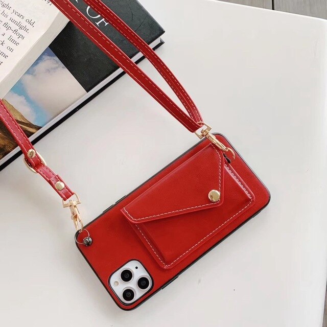 Leather Clutch Phone Case