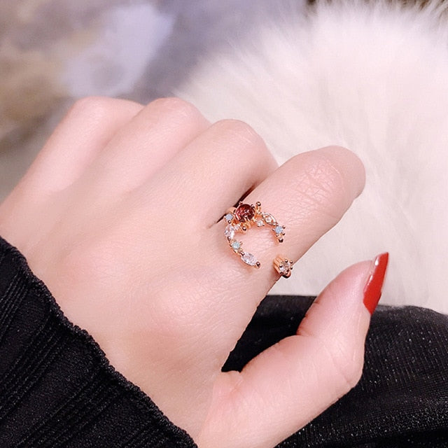 Flirty Color Ring Band