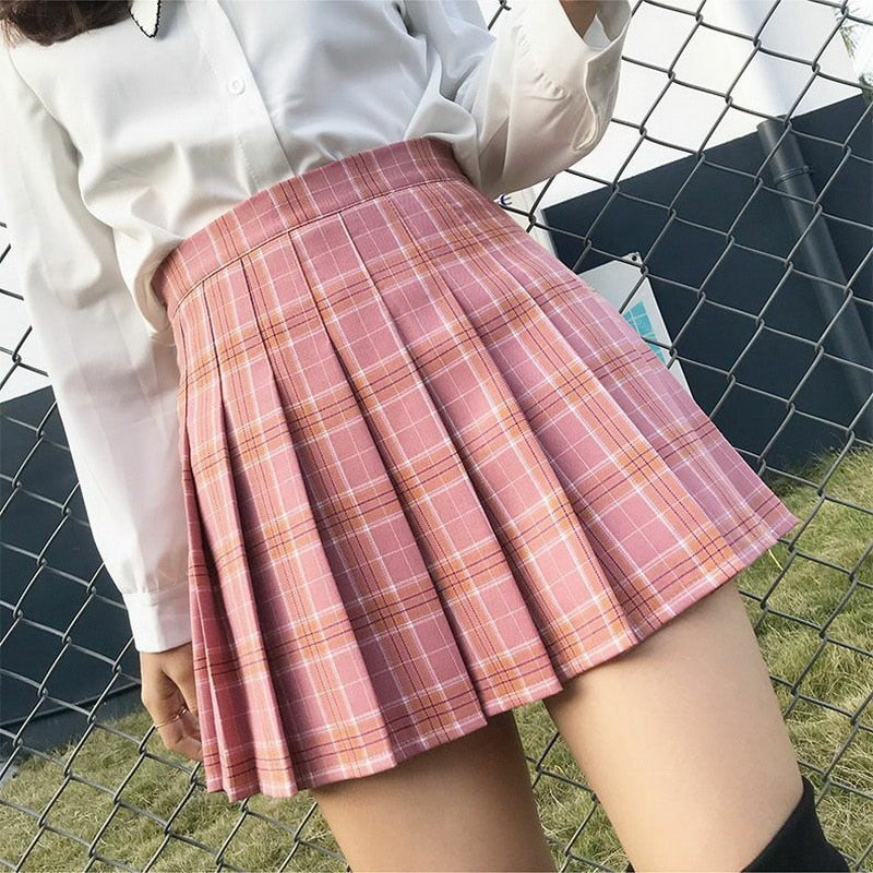 Pleated Mini Tennis Skirt