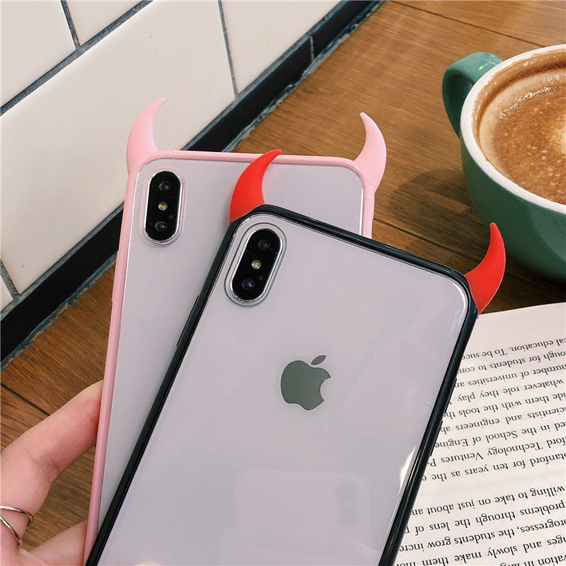 Devil Horn iphone Case