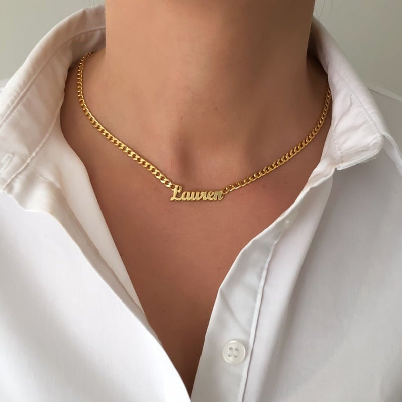 Lovely Babe Custom Necklace