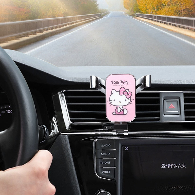 Kawaii Mobile Car Holder