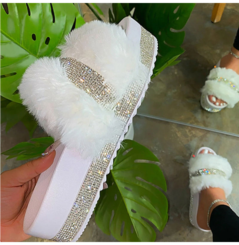 Fluffy Soft Angel Slippers