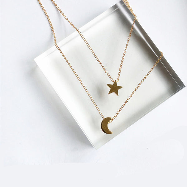 Moon Star Sun Pendant