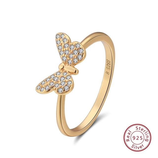 Touch of Glam Butterfly Ring