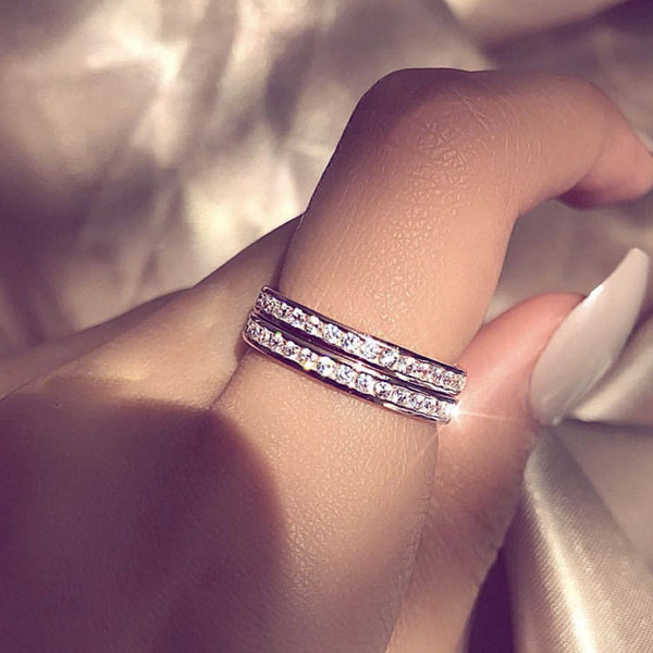 Be Mine Crystal Promise Ring