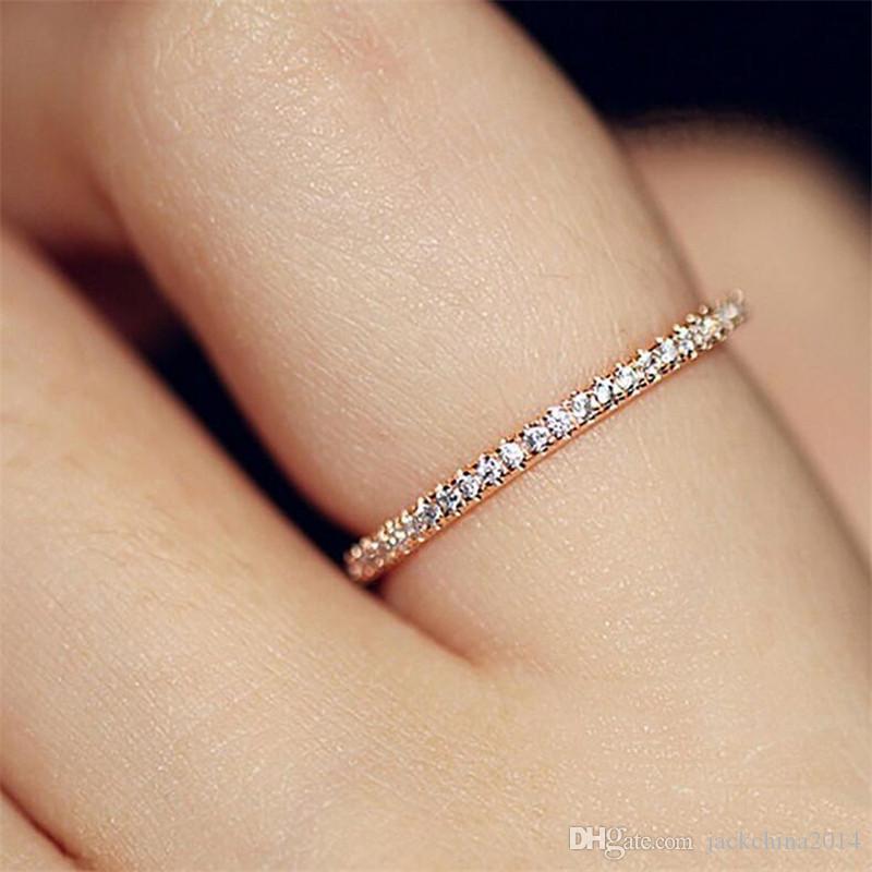 Crystal Promise Ring